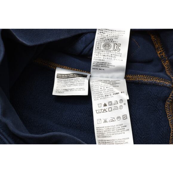 Levi's Skateboarding Collection Hoodie Men's Regular Size Small Blue - Picture 6 of 8